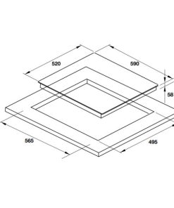 Bếp từ Hafele 3 vùng nấu HC-I6030B 536.61.831 - 7