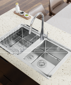 VÒI RỬA BÁT KONOX CURVA CHROME - 19 VÒI RỬA BÁT KONOX CURVA CHROME - 18