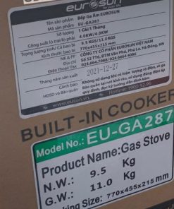 Bếp gas âm Eurosun EU-GA287 - 37