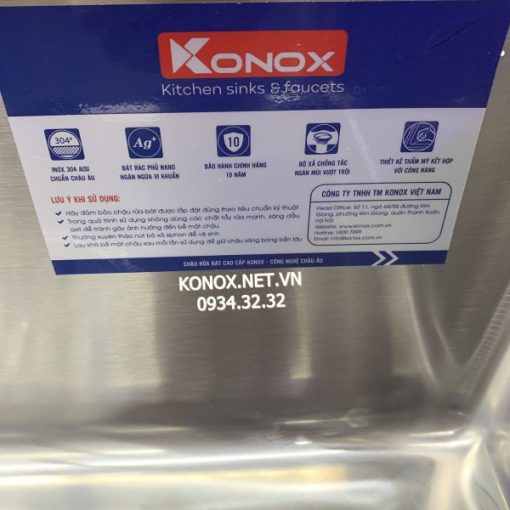 CHẬU RỬA BÁT KONOX KN5444SU - 33
