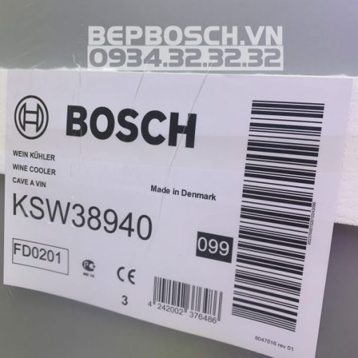 TỦ RƯỢU ĐỘC LẬP BOSCH HMH.KSW38940|SERIE 8 - 41