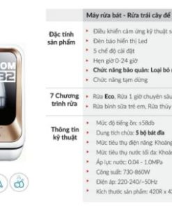 Máy Rửa Chén Eurosun STB50E06EU 5 Bộ - 155