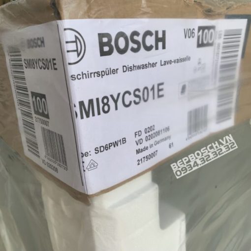 Máy rửa chén âm tủ BOSCH SMI8YCS01E | Serie 8 - 21