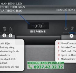 Máy Rửa Chén Siemens SN23EC14CE iQ300 - 302 Máy Rửa Chén Siemens SN23EC14CE iQ300 - 301
