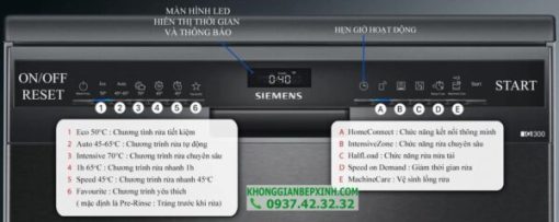 Máy Rửa Chén Siemens SN23EC14CE iQ300 - 31