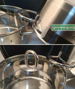 Bộ nồi Kaff cao cấp 5 món Inox 304 KF-ST09304 - 23 Bộ nồi Kaff cao cấp 5 món Inox 304 KF-ST09304 - 22