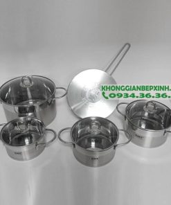 Bộ nồi Kaff cao cấp 5 món Inox 304 KF-ST09304 - 27 Bộ nồi Kaff cao cấp 5 món Inox 304 KF-ST09304 - 26