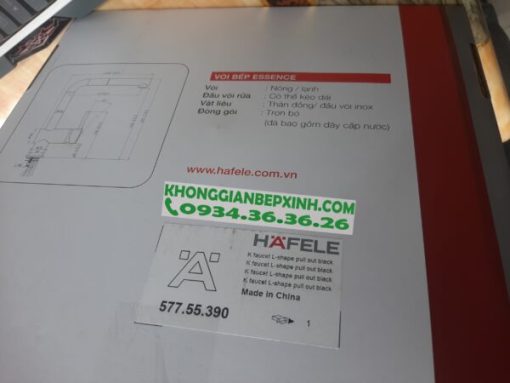 Vòi rửa chén Hafele HT21-GH1P254 577.55.290 - 5