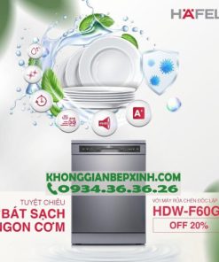 Máy rửa chén độc lập Hafele HDW-F60G 535.29.590 - 451