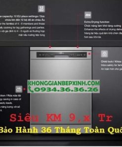 Máy rửa chén độc lập Hafele HDW-F60G 535.29.590 - 453