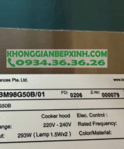 MÁY HÚT MÙI BOSCH DWBM98G50B - 37