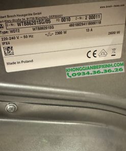 Máy sấy quần áo BOSCH HMH WTB86201SG|Serie 4 - 18 Máy sấy quần áo BOSCH HMH WTB86201SG|Serie 4 - 17