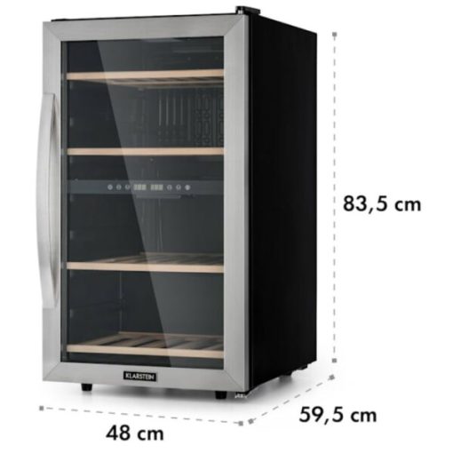TỦ RƯỢU VANG KLARSTEIN 118L - 45 CHAI - 11