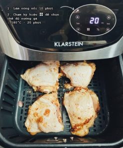 Nồi chiên không dầu Klarstein 5.4L điện tử - 25