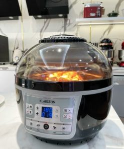 Nồi chiên không dầu Klarstein turbo 9L (màu đỏ, đen) - 15