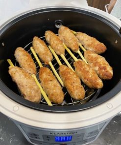 Nồi chiên không dầu Klarstein turbo 9L (màu đỏ, đen) - 19