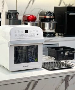 Nồi chiên không dầu Klarstein  AEURO VITAL CUBE 2 màu Trắng vs Đen New model 2022