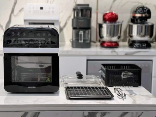 Nồi chiên không dầu Klarstein AEURO VITAL CUBE 2 màu Trắng vs Đen New model 2022 - 7