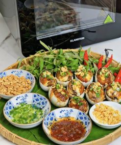 Nồi chiên không dầu Klarstein AEURO VITAL CUBE 2 màu Trắng vs Đen New model 2022 - 23