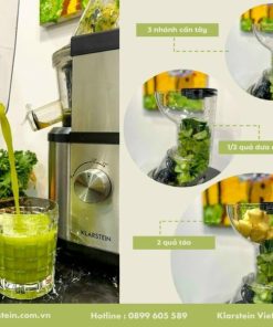 MÁY ÉP CHẬM 400W KLARSTEIN FRUITBERRY SILVER - 25