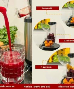 MÁY ÉP CHẬM 400W KLARSTEIN FRUITBERRY SILVER - 29