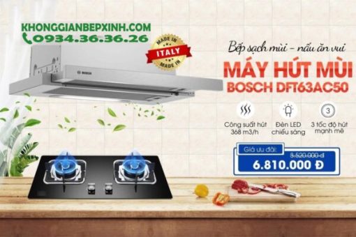 MÁY HÚT MÙI ÂM TỦ BOSCH TGB.DFT93AC50 SERIE 4 - 25