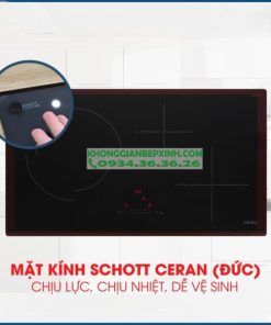 BẾP TỪ KẾT HỢP ĐIỆN HAFELE 3 VÙNG NẤU HC-M773D 536.61.705 - 144 BẾP TỪ KẾT HỢP ĐIỆN HAFELE 3 VÙNG NẤU HC-M773D 536.61.705 - 143