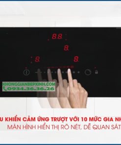 BẾP TỪ KẾT HỢP ĐIỆN HAFELE 3 VÙNG NẤU HC-M773D 536.61.705 - 146 BẾP TỪ KẾT HỢP ĐIỆN HAFELE 3 VÙNG NẤU HC-M773D 536.61.705 - 145
