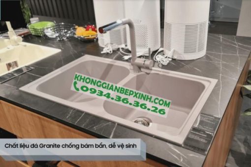 CHẬU ĐÁ HAFELE HS19-GEN2R90 MÀU BLACK 570.35.380 - 57