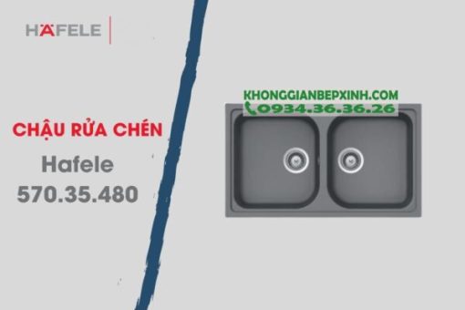 CHẬU ĐÁ HAFELE HS19-GEN2R90 MÀU BLACK 570.35.380 - 53