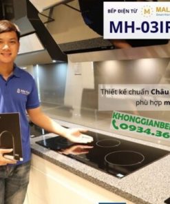 Bếp điện từ 3 vùng nấu Malloca MH-03IRB / 2 Vùng từ 1 vùng điện, kính Eurokera - 11