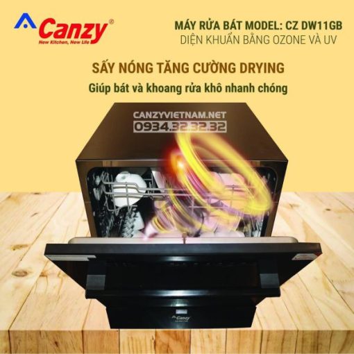 Máy rửa bát Canzy CZ-DW11GB - 17