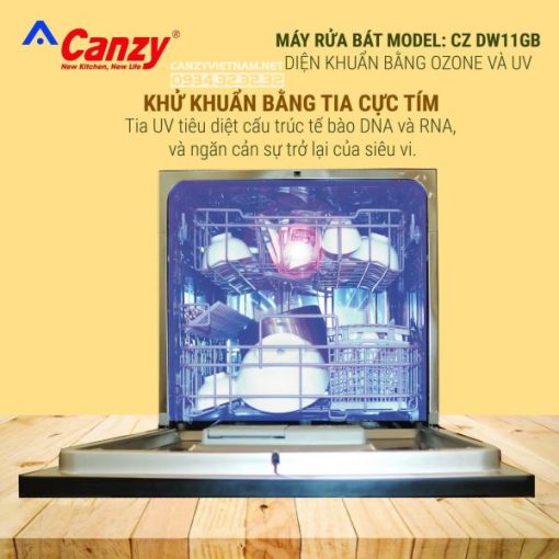 Máy rửa bát Canzy CZ-DW11GB - 19