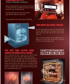 Máy rửa bát Canzy CZ-DW11GB - 93