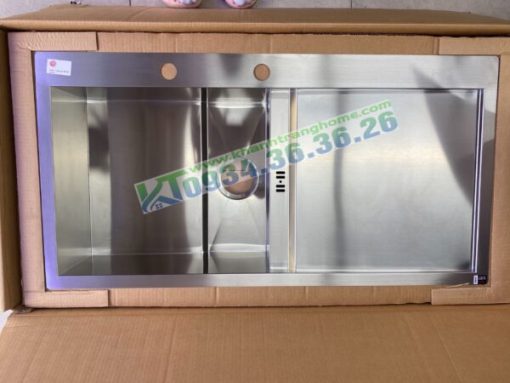 FRANKE | Chậu rửa Inox CLV 214 RHD WH (127.0306.411) - 9