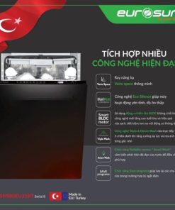 Máy rửa bát âm toàn phần EUROSUN SMS80EU21BT Serial 8 - 174 Máy rửa bát âm toàn phần EUROSUN SMS80EU21BT Serial 8 - 173