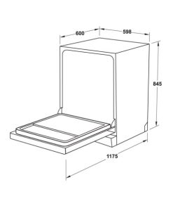Máy rửa chén độc lập Hafele HDW-F60EB 538.21.310 - 36 Máy rửa chén độc lập Hafele HDW-F60EB 538.21.310 - 35
