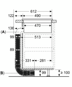 Bếp Từ Kết Hợp Hút Mùi BOSCH Home Connect HMH.PXX875D67E Serie 8 - 22 Bếp Từ Kết Hợp Hút Mùi BOSCH Home Connect HMH.PXX875D67E Serie 8 - 21