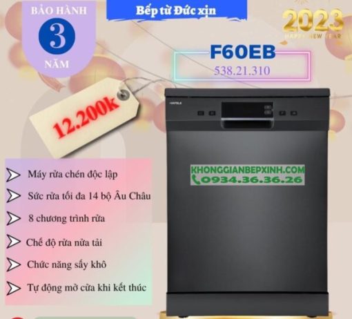 Máy rửa chén độc lập Hafele HDW-F60EB 538.21.310 - 31