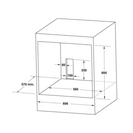 Lò nướng lắp âm Hafele HO-K60B 534.05.581 - 7