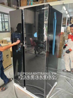 Tủ Lạnh Side By Side KAFF KF-BCD606WHIT - 103