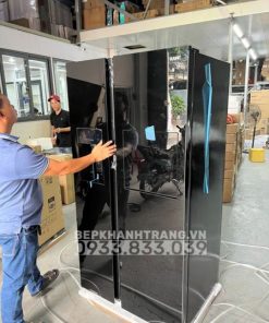 Tủ Lạnh Side By Side KAFF KF-BCD606WHIT - 111