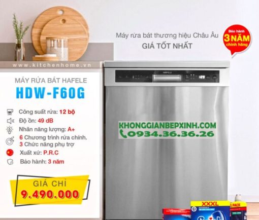 Máy rửa chén độc lập Hafele HDW-F60G 535.29.590 - 221