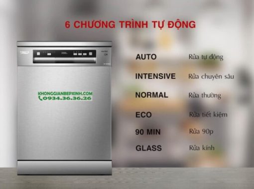 Máy rửa chén độc lập Chefs EH-DW401E - 35