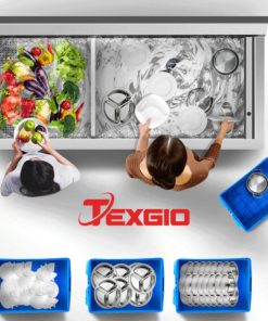 Máy Rửa Chén Bát Công Nghiệp UltraSonic Texgio Classic TGU-2400CD - 21