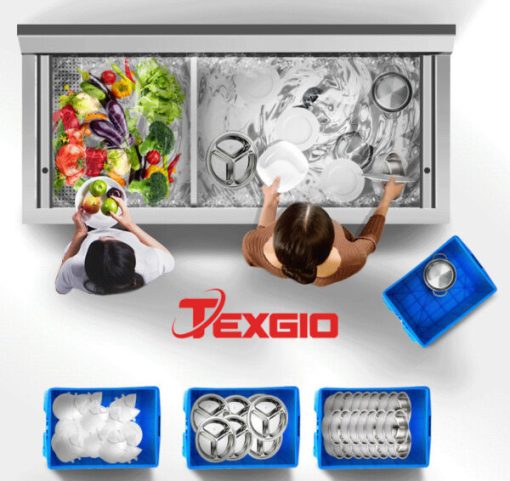 Máy Rửa Chén Bát Công Nghiệp UltraSonic Texgio Classic TGU-2000CD - 7