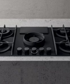 Bếp gas kết hợp hút mùi Elica NIKOLATESLA FLAME GR/A/88 PRF0159642