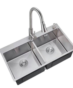 CHẬU RỬA CHÉN EIFFEL CAO CẤP INOX 304 8245 - 9