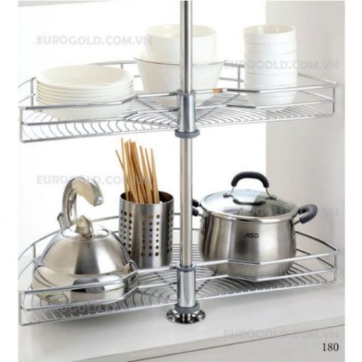 MÂM XOAY INOX NAN TRÒN EUROGOLD TR180A - 3