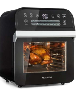 NỒI CHIÊN KHÔNG DẦU 12L KLARSTEIN AERO VITAL CUBE ĐEN